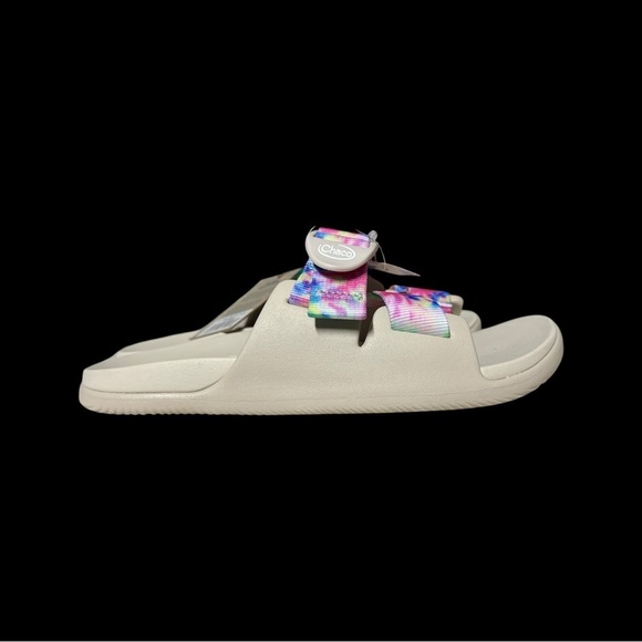 🌻NEW w.tags Chaco Light Tie Dye Chillos Slides - Women's Size 7 - Picture 4 of 12